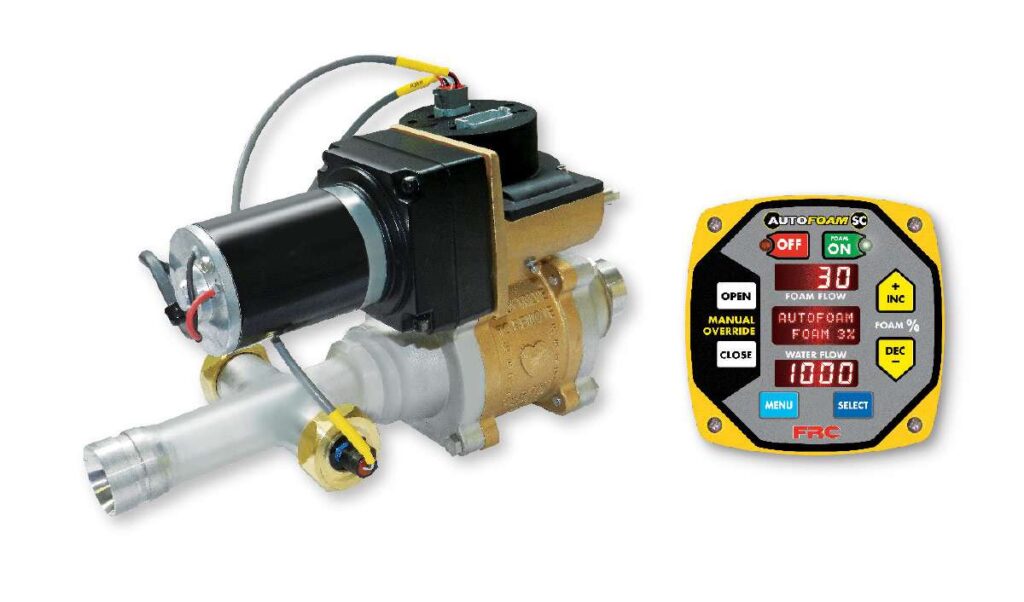 Autofoam Around the Pump